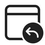 Calendar Reply SVG Icon